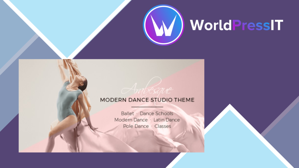 Arabesque - Modern Ballet School and Dance Studio Theme