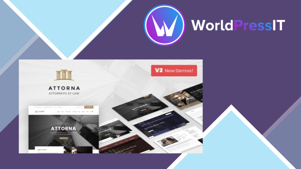 Attorna - Law Firm, Lawyer and Attorney WordPress Theme