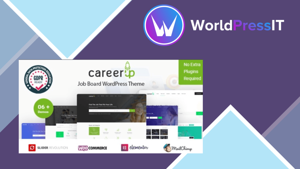 CareerUp - Job Board WordPress Theme