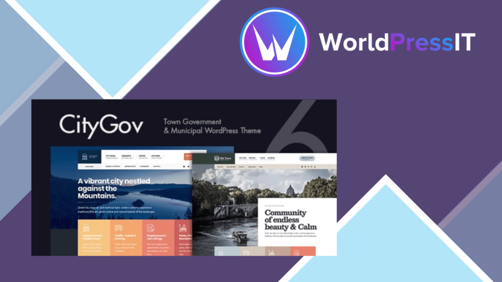 CityGov - City Government and Municipal WordPress Theme