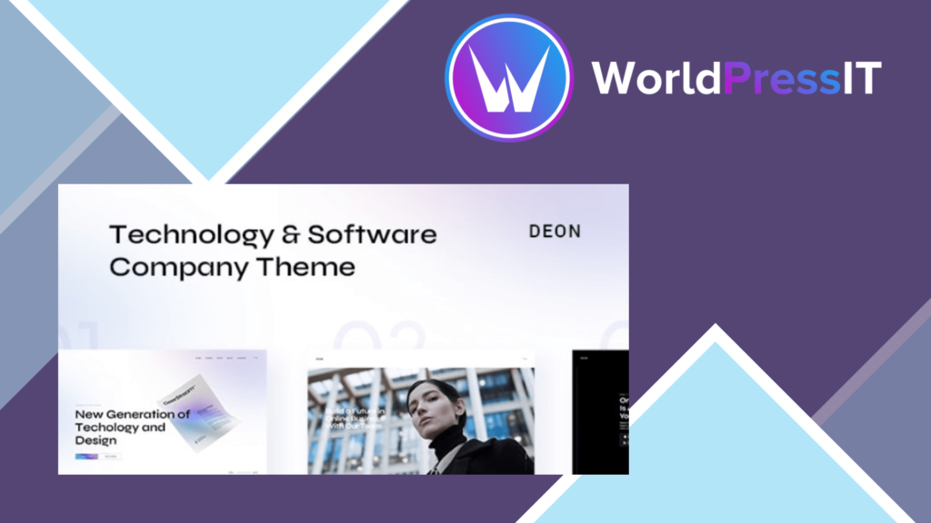 Deon - Technology and Software Company Theme