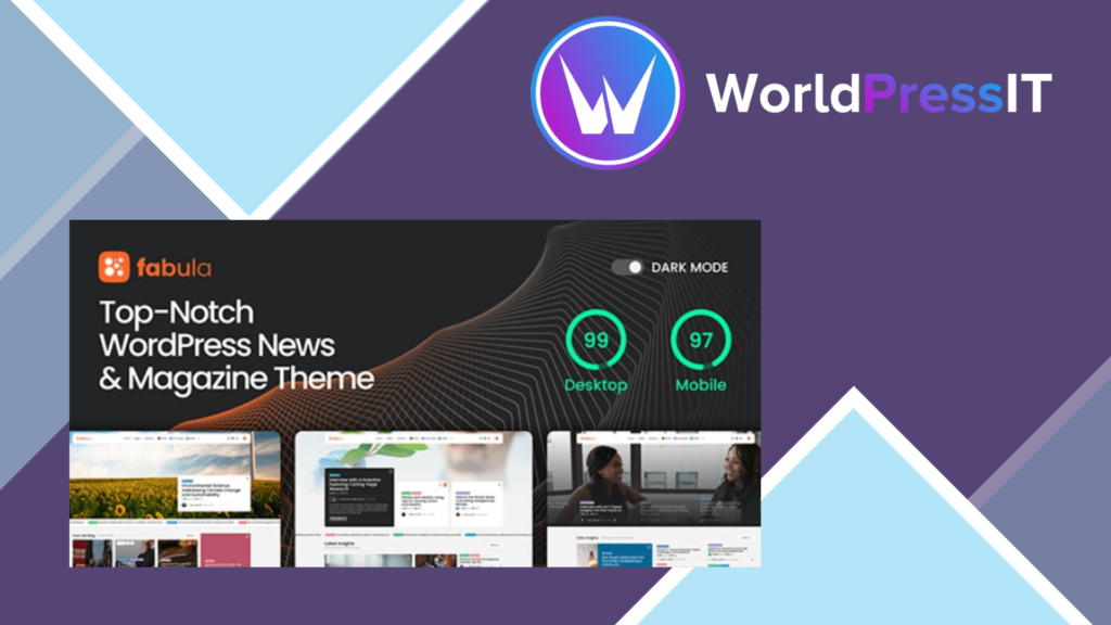 Fabula - News and Magazine WordPress Theme