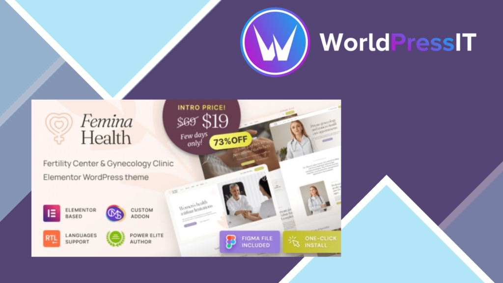 Femina Health - Fertility Clinic Medical WordPress Theme