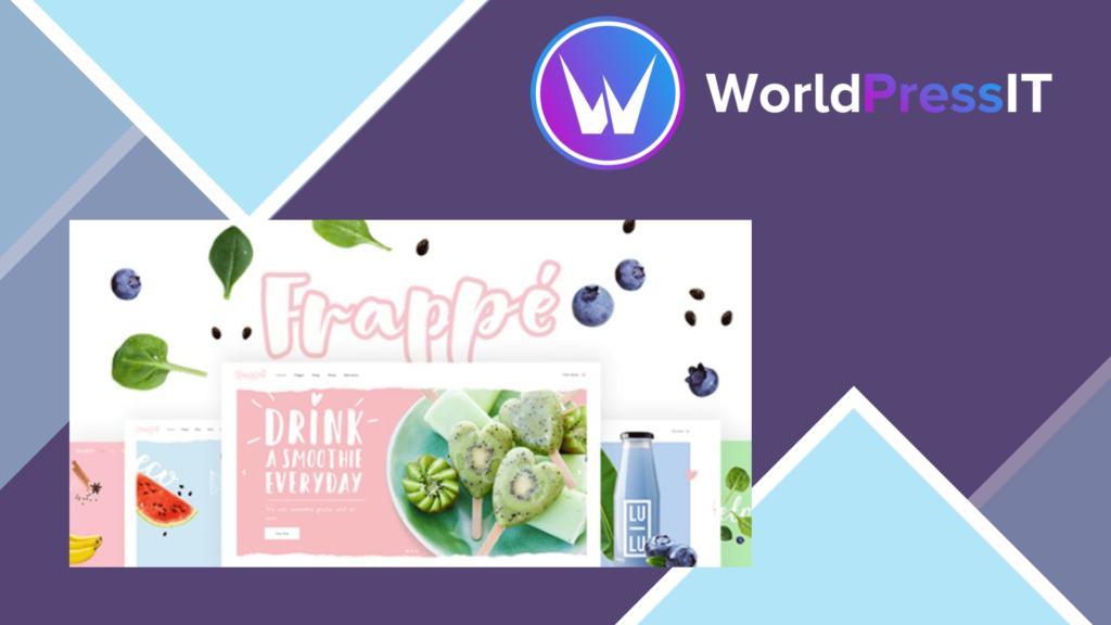 Frappé - Smoothie, Juice Bar and Organic Food Theme