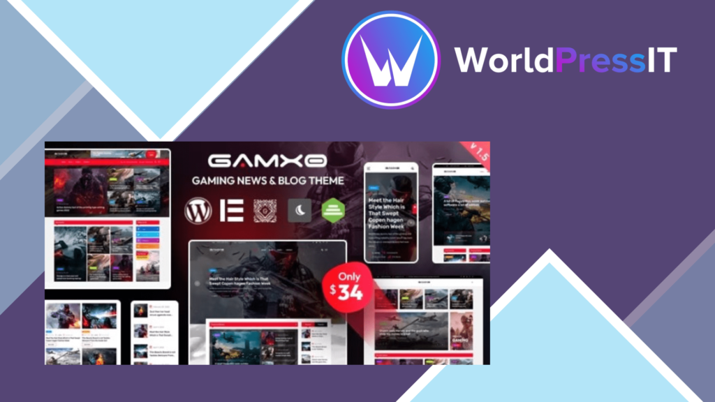 Gamxo - WordPress Gaming News and Blog Theme