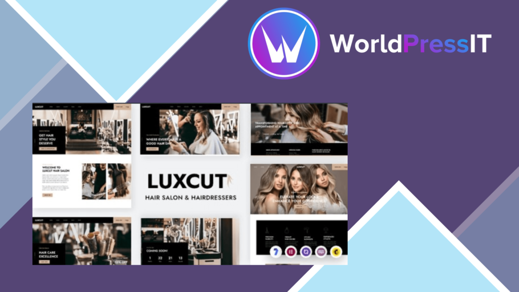 Luxcut - Hair Salons and Hairdressers WordPress Theme