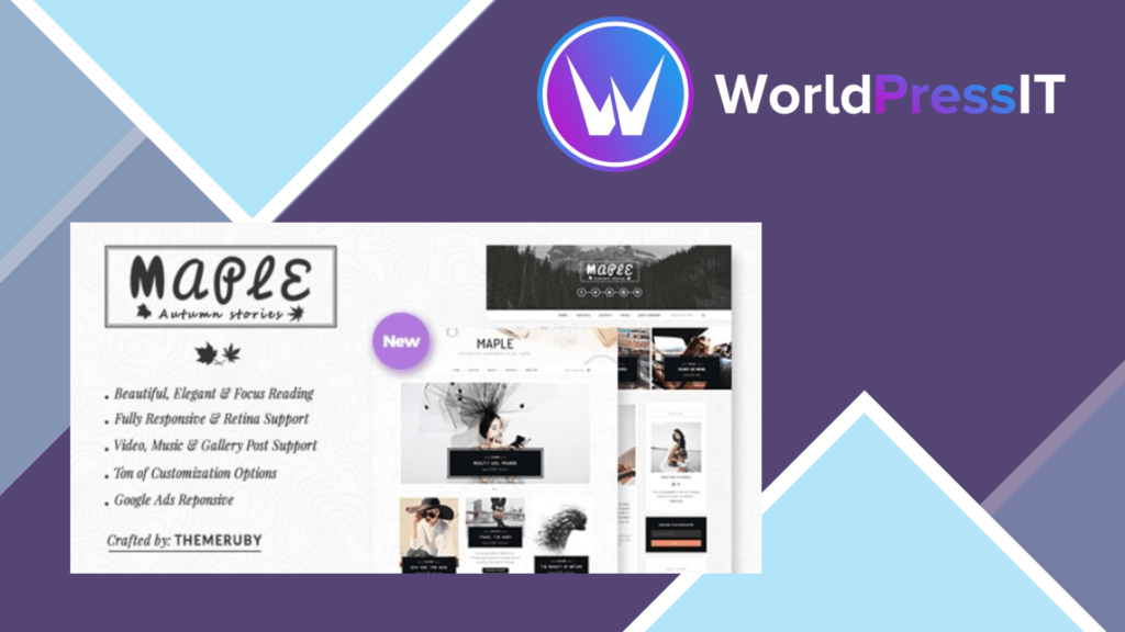 Maple - Responsive WordPress Blog Theme