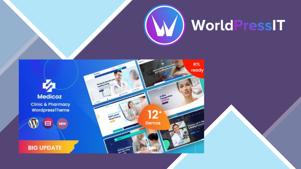 Medicoz - Clinic and Pharmacy WordPress Theme