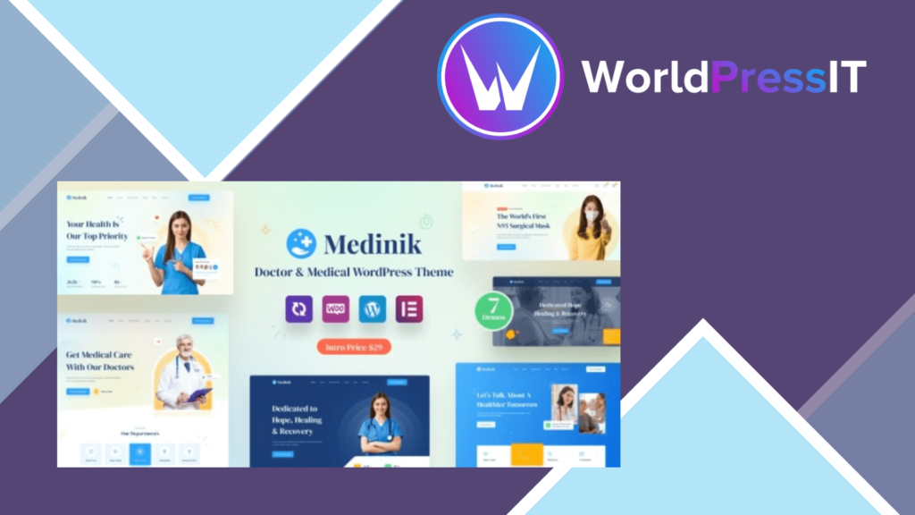 Medinik - Doctor and Medical WordPress Theme