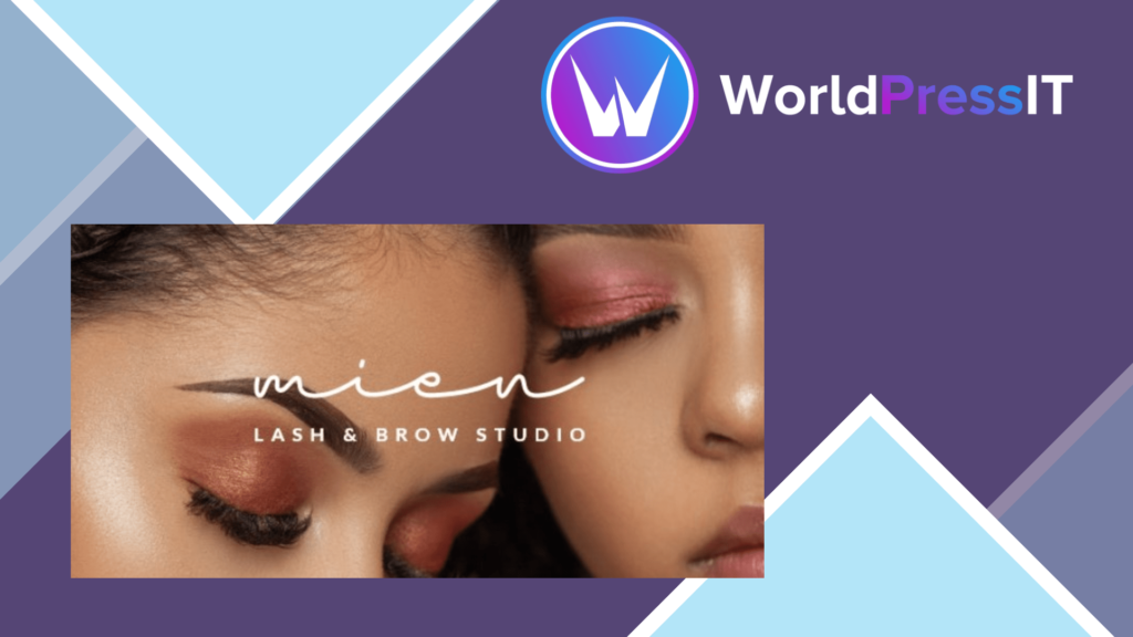 Mien - Eyelash and Eyebrow Salon WordPress Theme