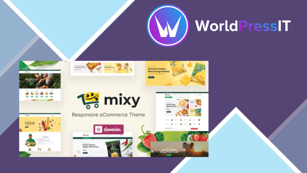 Mixy - Organic Food Store WordPress Theme