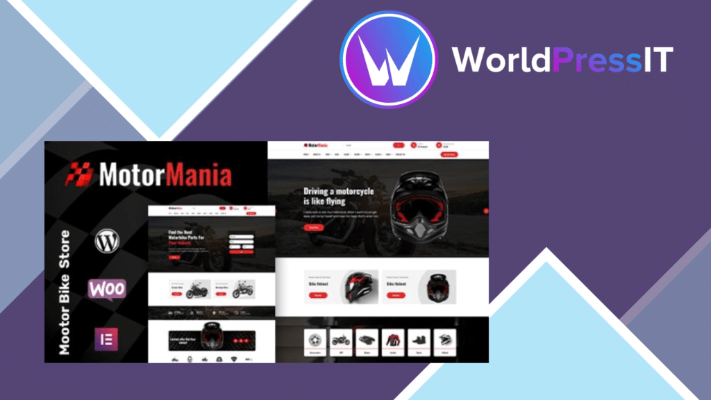 MotorMania | Motorcycle Accessories WooCommerce Theme