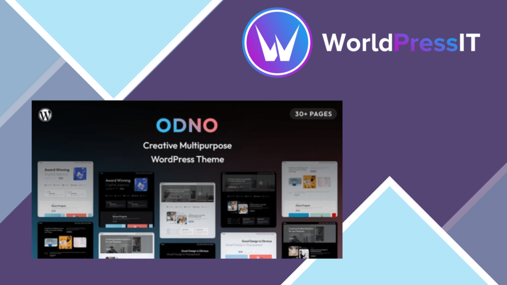 Odno - Creative Multipurpose WordPress Theme