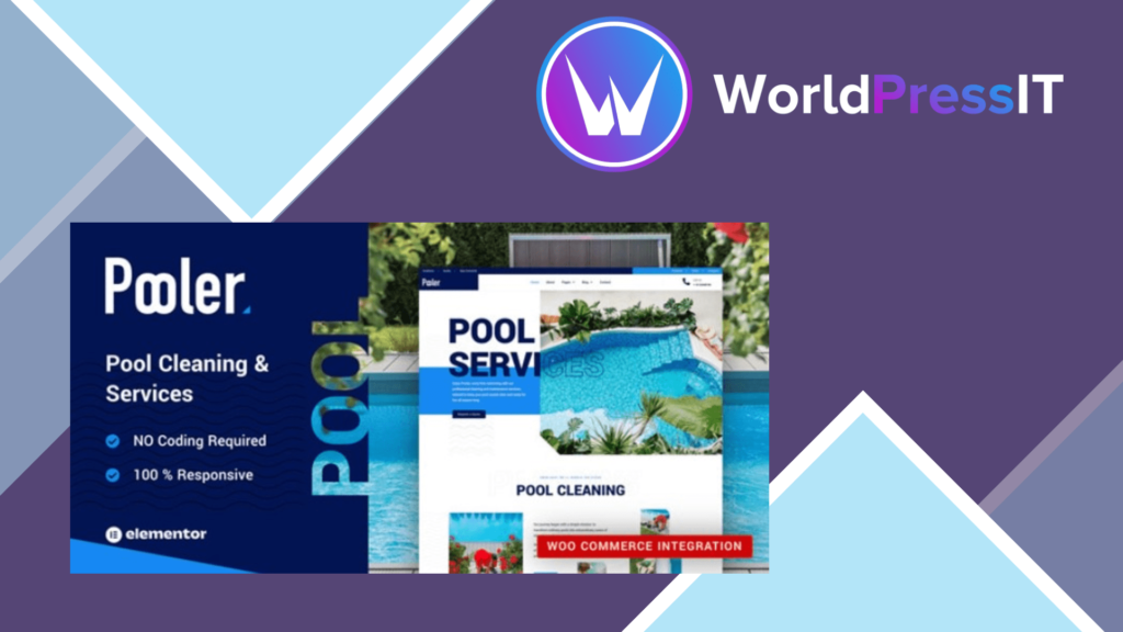 Pooler - Swimming Pool Cleaning Services WordPress Theme