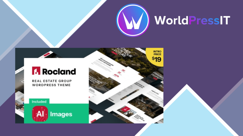 Rocland - Real Estate Group WordPress Theme