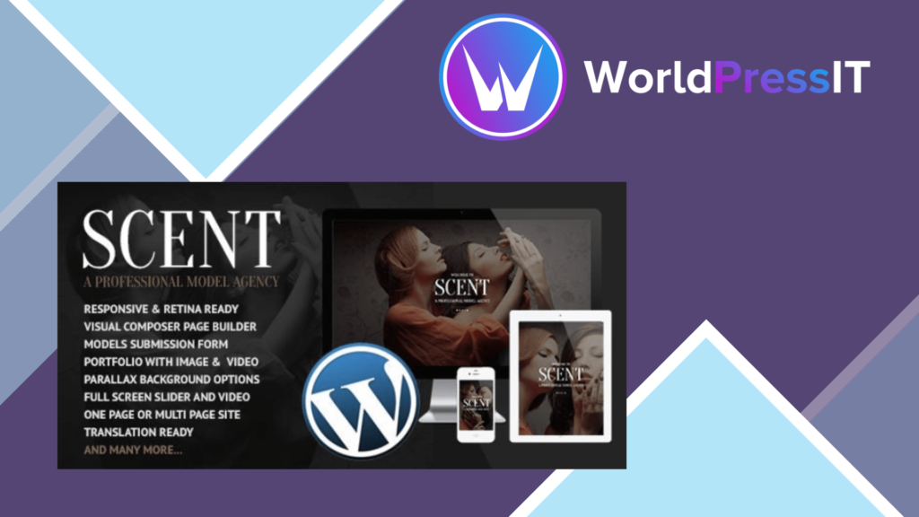 Scent - Model Agency WordPress Theme