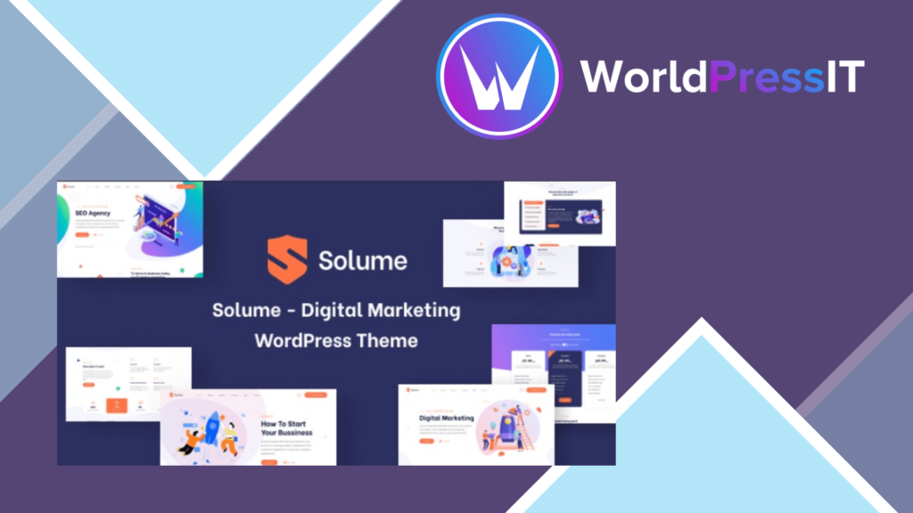 Solume - Digital Marketing WordPress Theme