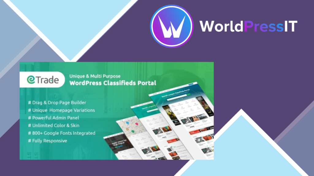 Trade - Modern Classified Ads WordPress Theme