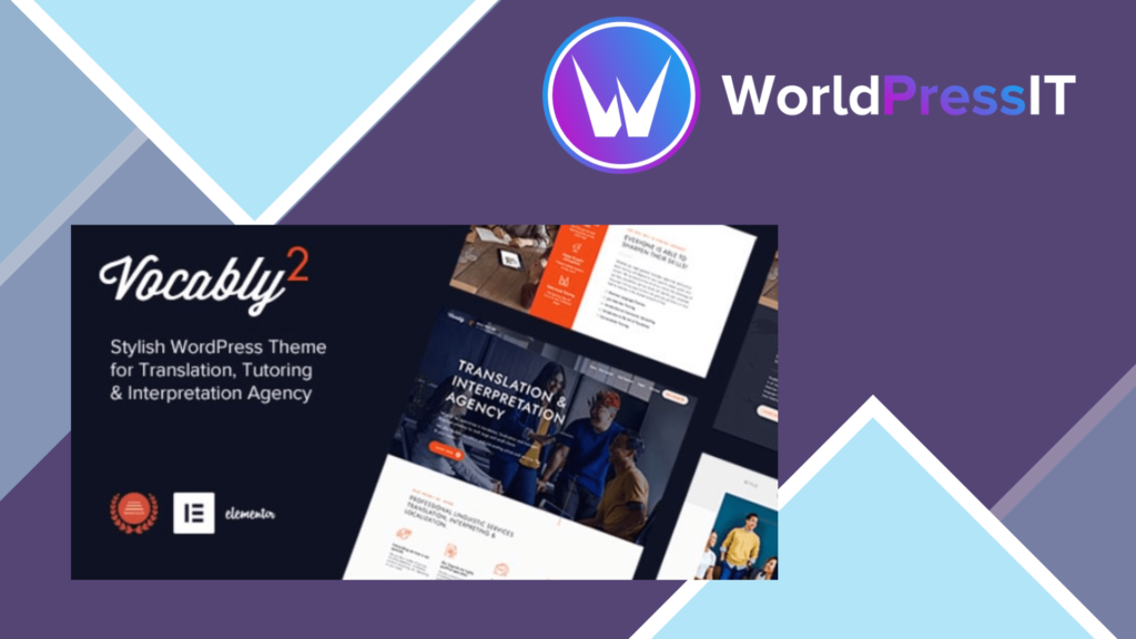 Vocably - Translation and Interpretation Agency WordPress Theme