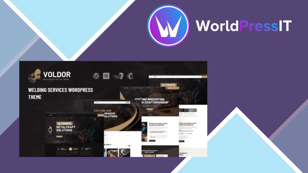 Voldor - Welding and Metal Work WordPress Theme