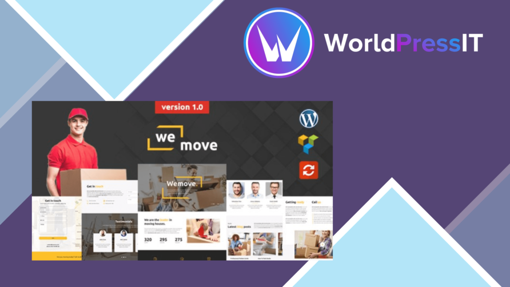 WeMove - Home Moving and Logistic WordPress Theme