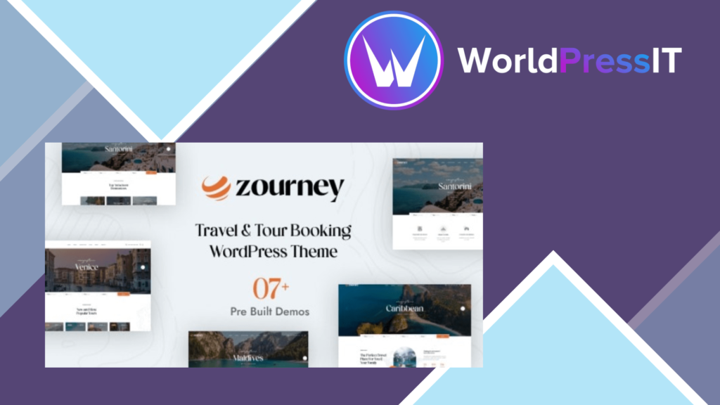 Zourney - Travel Tour Booking WordPress Theme