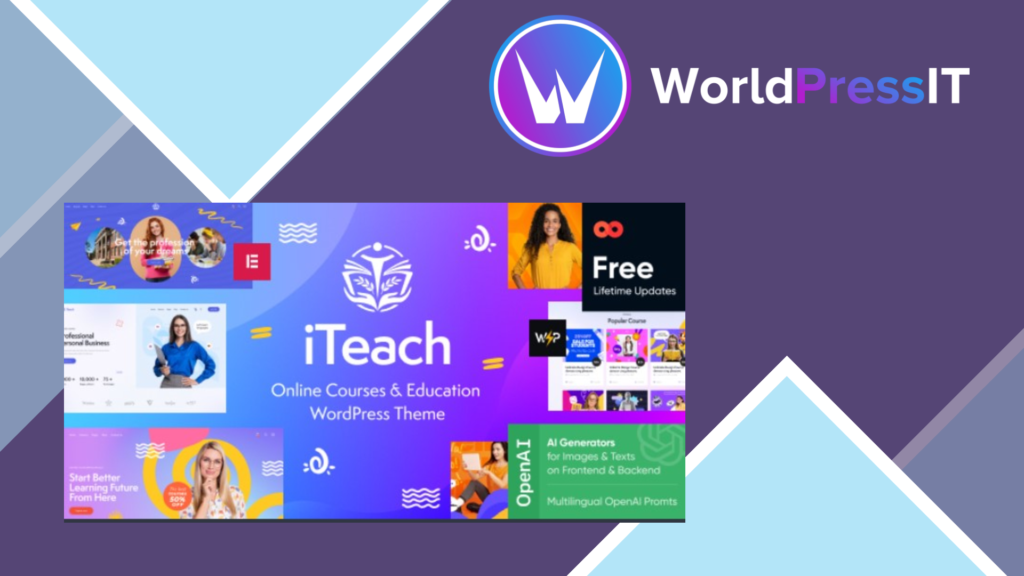 iTeach - Online Courses and Education WordPress Theme