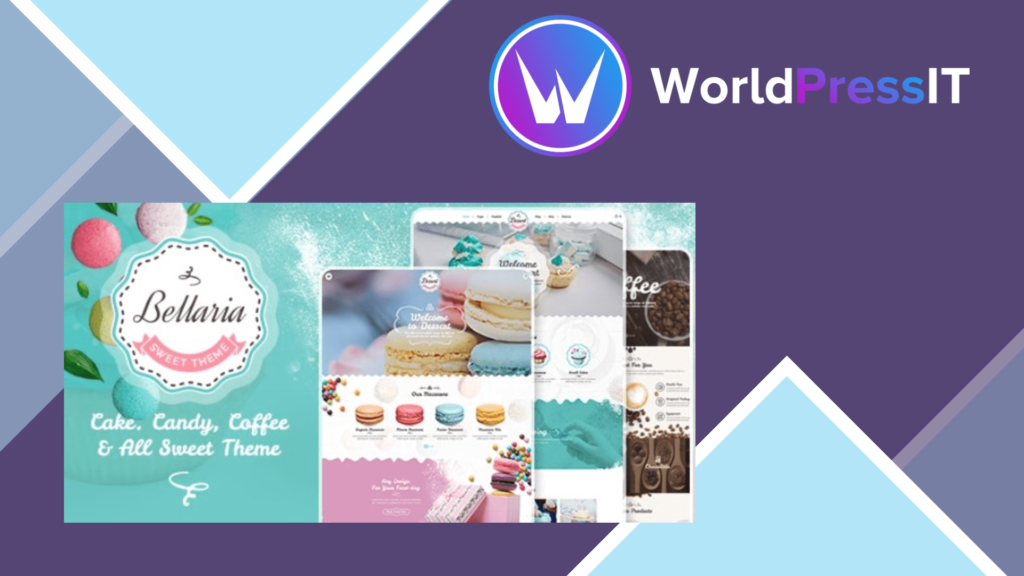 Bellaria - Delicious Cakes and Bakery WordPress Theme