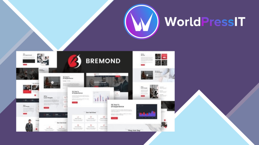 Bremond - Multipurpose Business Consulting WordPress Theme