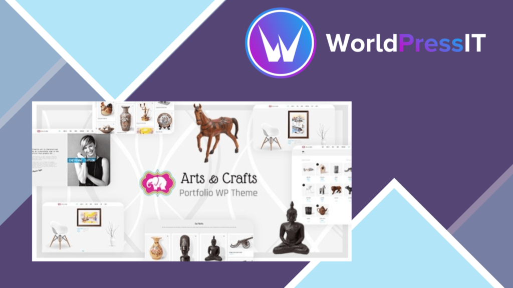 Crafts and Arts - Handmade Artist WordPress Theme