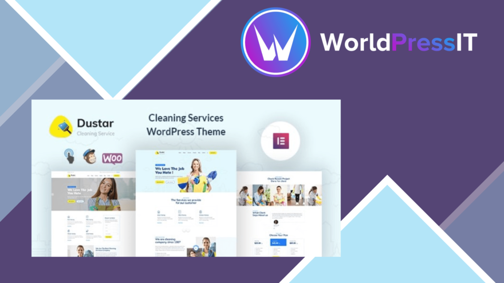 Dustar - Cleaning Services WordPress Theme