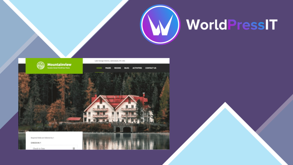 Mountainview – Best Vacation Rental WordPress Theme