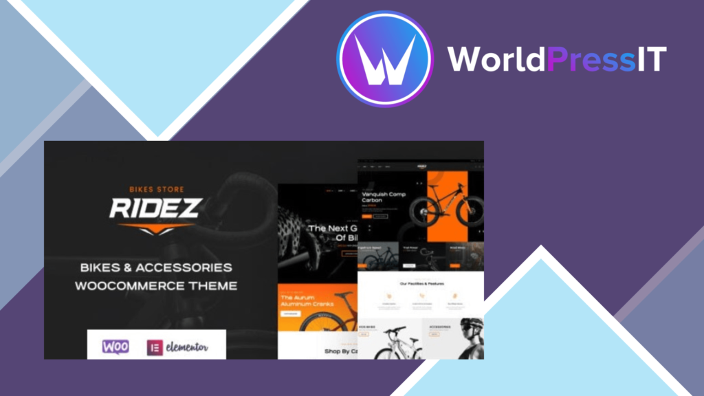 Ridez - Bike Shop Elementor WordPress Theme