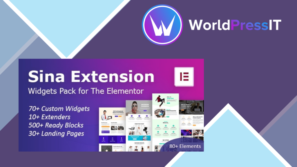 Sina Extension for Elementor