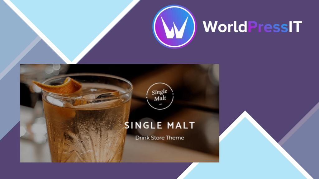 SingleMalt - Drink Store WordPress Theme