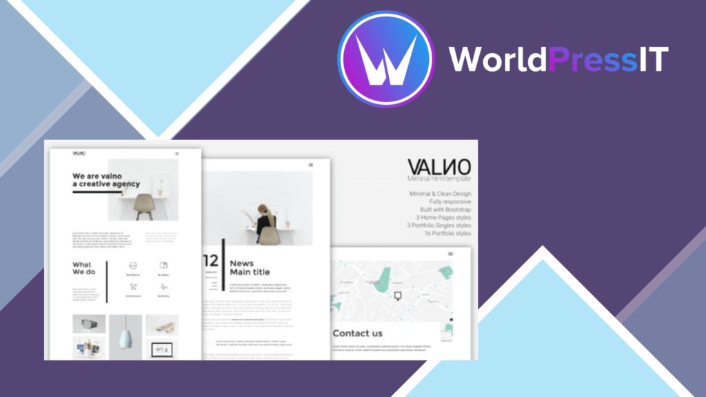 Valno - Minimal Creative Multi Page Portfolio WordPress Theme