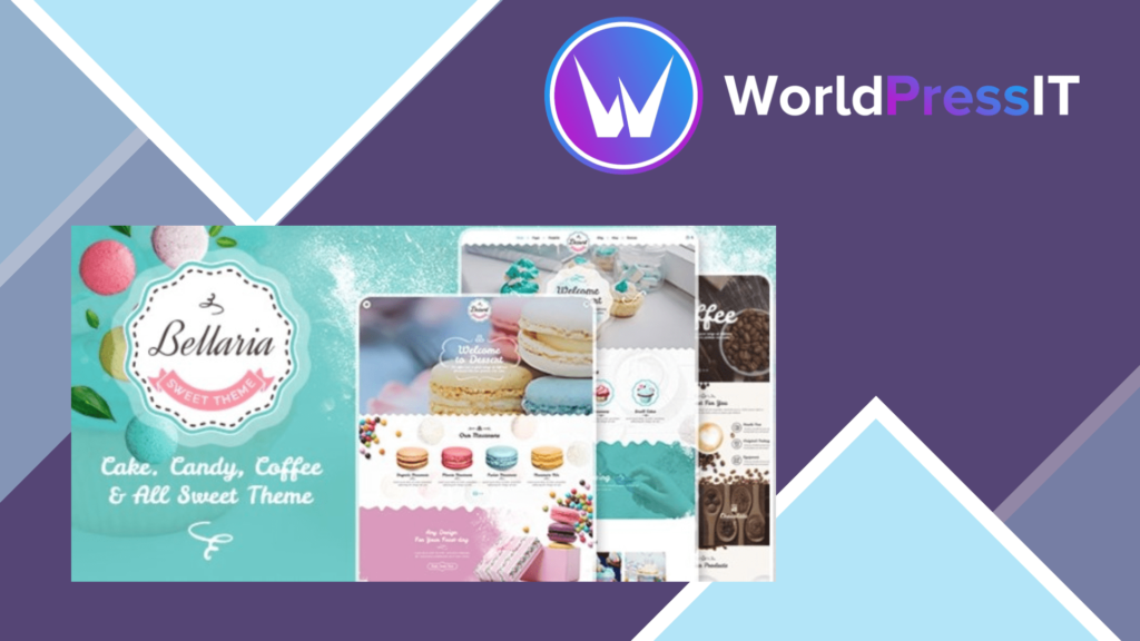 Bellaria – Delicious Cakes and Bakery WordPress Theme