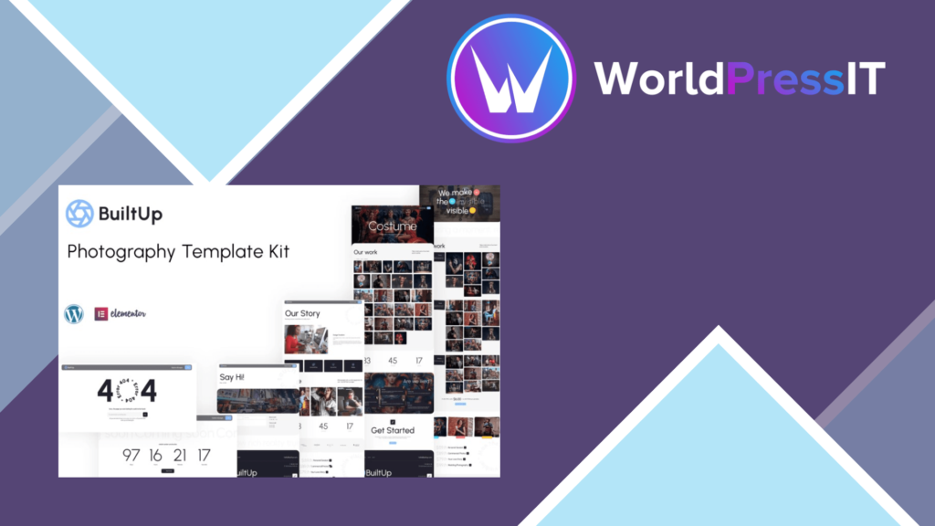 BuiltUp – Photography Template Kit