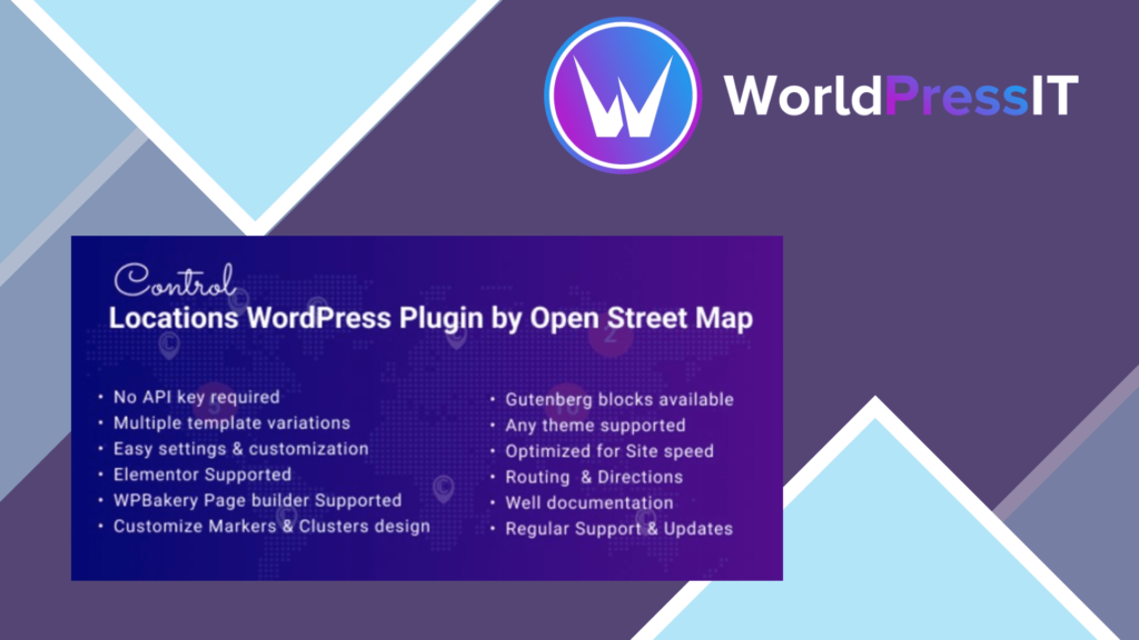 Control Locations - WordPress Map Finder Plugin