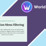 Paid Member Subscriptions Navigation Menu Filtering