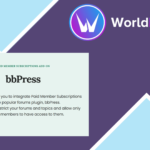 Paid Member Subscriptions bbPress
