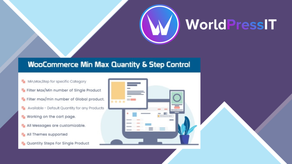WooCommerce Min Max Quantity and Step Control
