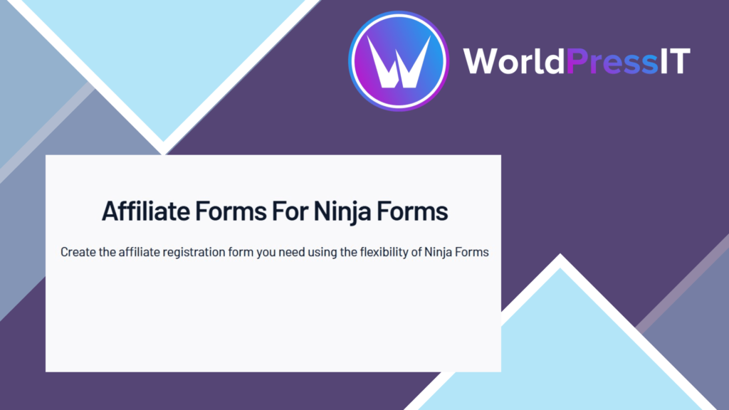 Affiliate Forms - Ninja Forms
