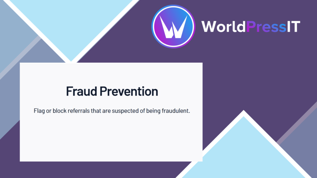 AffiliateWP – Fraud Prevention