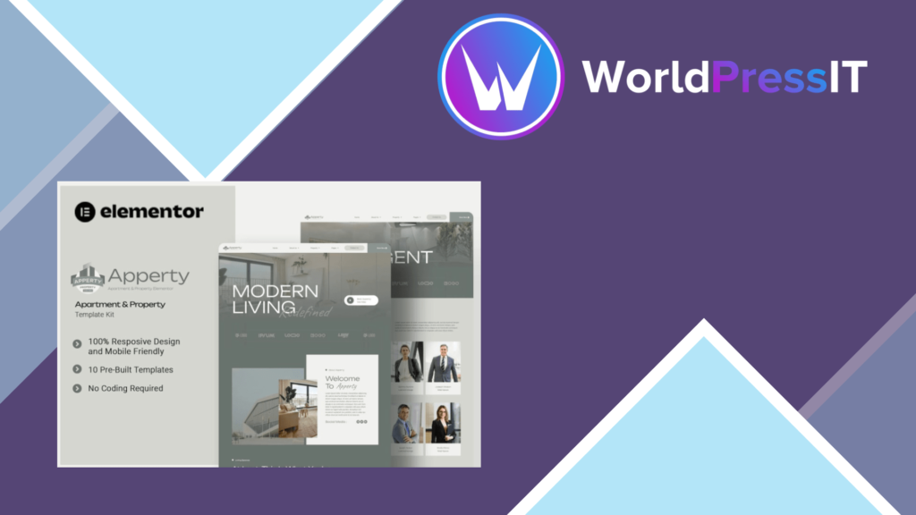 Apperty – Appartment and Property Elementor Template Kit