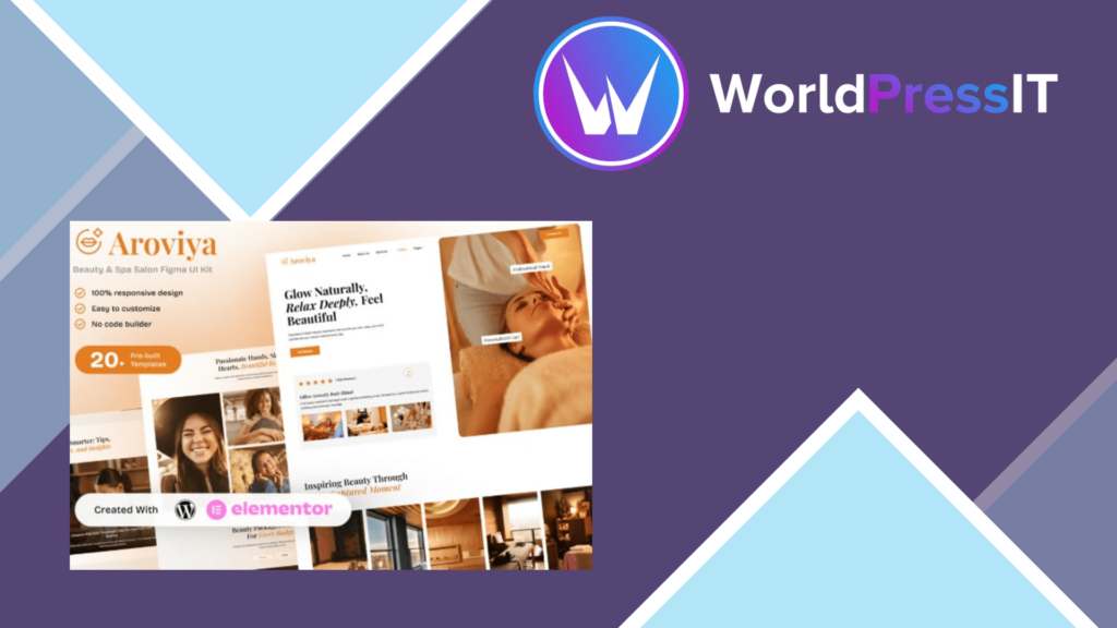 Aroviya – Beauty and Spa Salon Elementor Template KitLatest Aroviya – Beauty and Spa Salon Elementor Template Kit