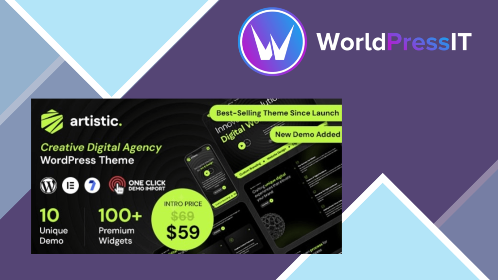 Artistic - Digital Marketing Agency WordPress Theme