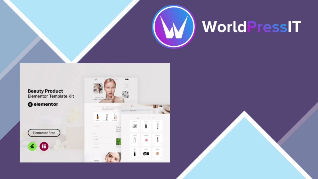 Auren – Beauty Product Elementor Template Kit