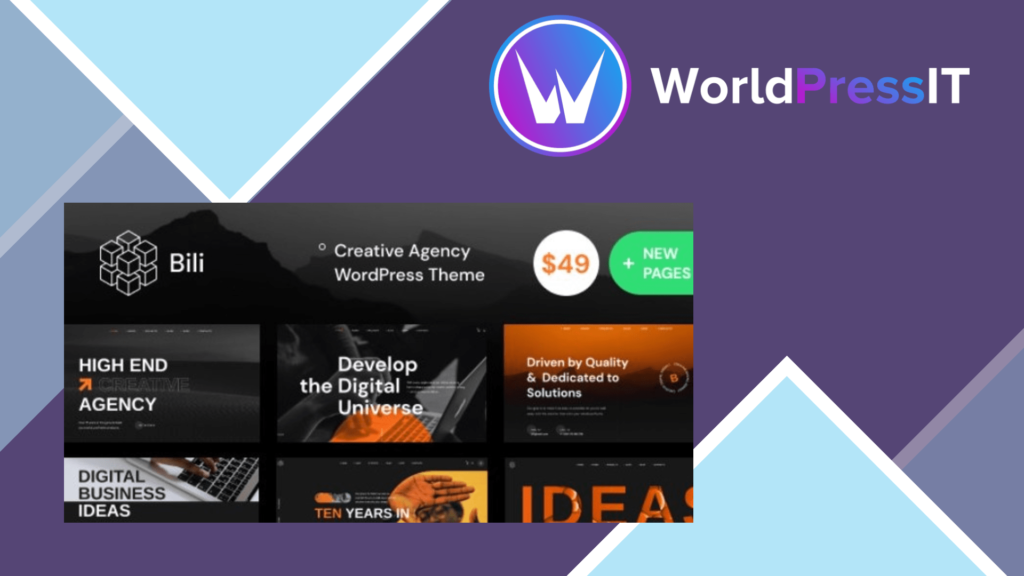 Bili - Creative Agency WordPress Theme