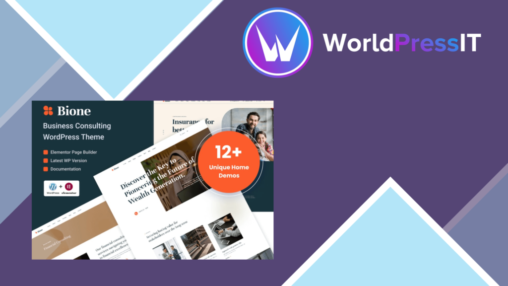 Bione – Business Consulting WordPress Theme